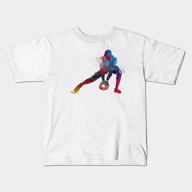 Baseball player #baseball #sport Kids T-Shirt by JBJart